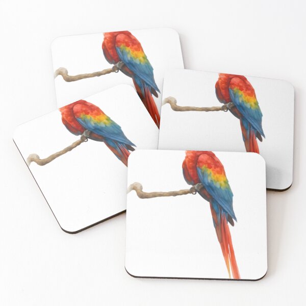 Item preview, Scarlet Macaw (Ara macao) designed and sold by HOMETOWN86.