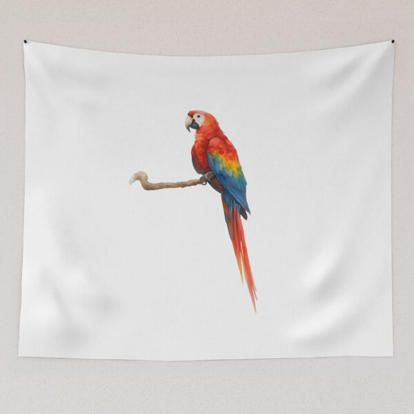Item preview, Scarlet Macaw (Ara macao) designed and sold by HOMETOWN86.