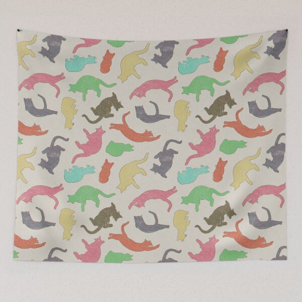 Item preview, Cats in Motion designed and sold by Nussecke by Andi Alberts.