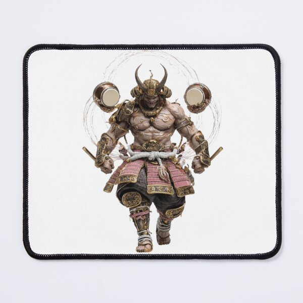 Item preview, Raijin – The Divine Thunder Warrior designed and sold by AlexLineArt.