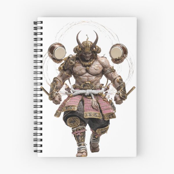 Item preview, Raijin – The Divine Thunder Warrior designed and sold by AlexLineArt.
