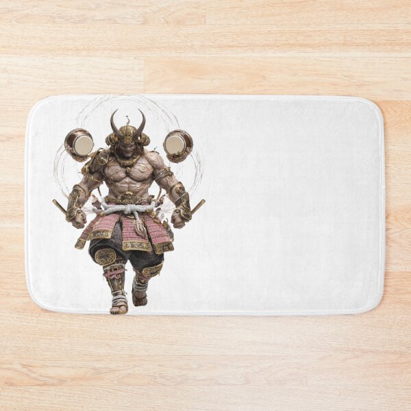 Item preview, Raijin – The Divine Thunder Warrior designed and sold by AlexLineArt.