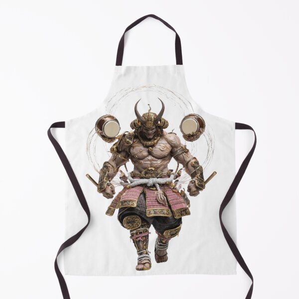 Item preview, Raijin – The Divine Thunder Warrior designed and sold by AlexLineArt.