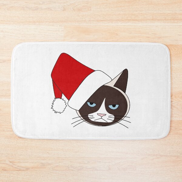 Item preview, Grumpy Christmas Cat Meme designed and sold by Maxgmdss.