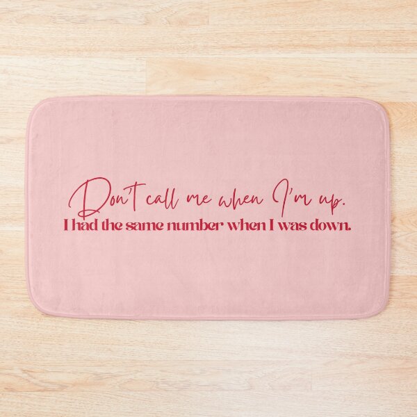 Item preview, Loyalty Test Quote | Don't Call Me When I'm Up Down | Success Mindset Motivation designed and sold by FWLclub.