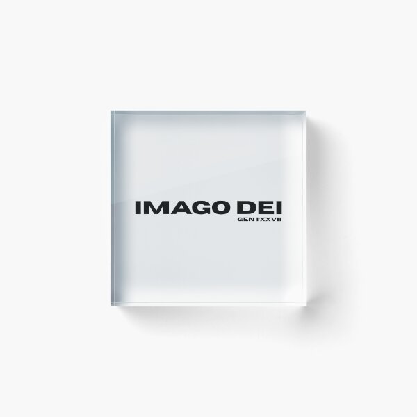 Item preview, IMAGO DEI (black)  designed and sold by RyanJGtz.