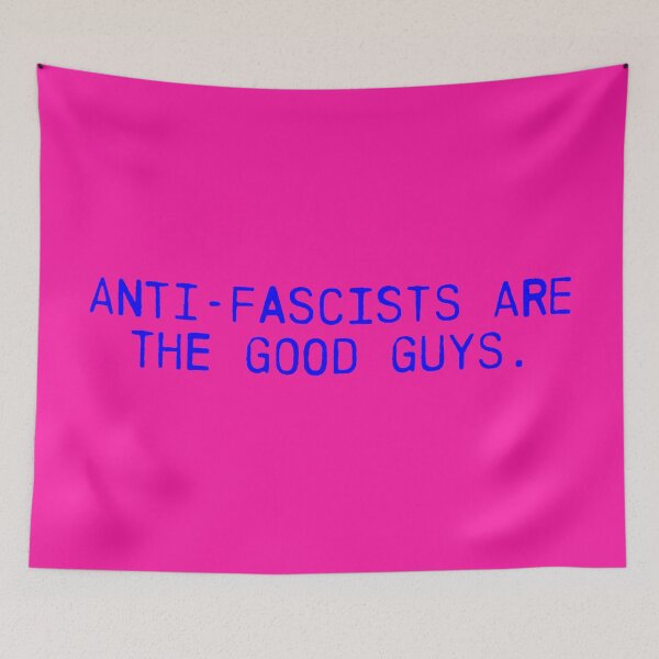 Item preview, Anti-Fascists Are the Good Guys - Cobalt designed and sold by sillyjess.