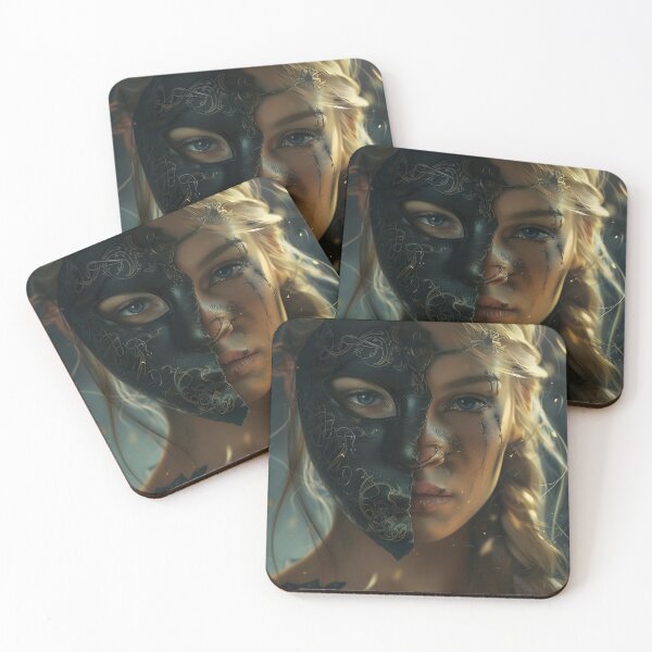 Item preview, Half-Mask of Sorrow designed and sold by Kat's Design Hub.