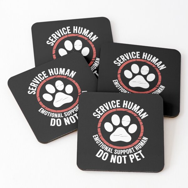Item preview, Service Human – Emotional Support Human Funny Dog Quote designed and sold by Gogetgiggles.