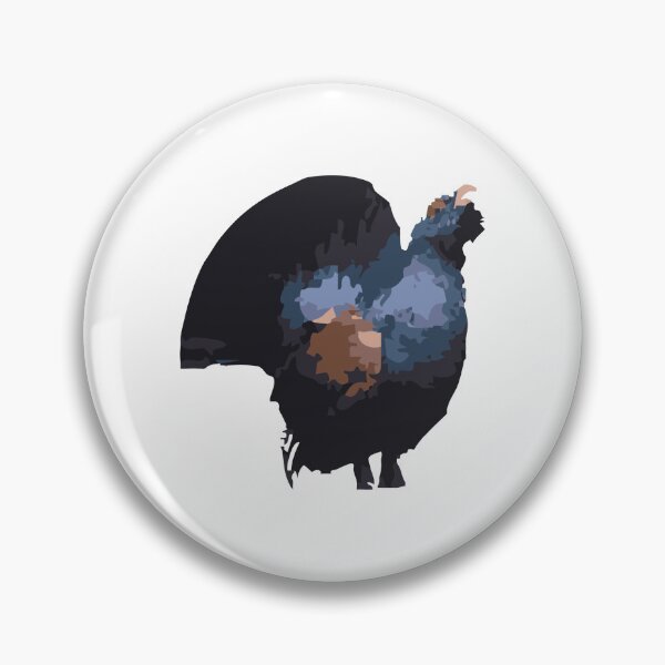 Item preview, Bold Capercaillie - Minimalist Digital Bird Art designed and sold by JunaFish.