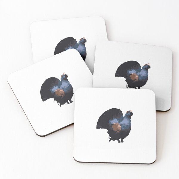Item preview, Bold Capercaillie - Minimalist Digital Bird Art designed and sold by JunaFish.
