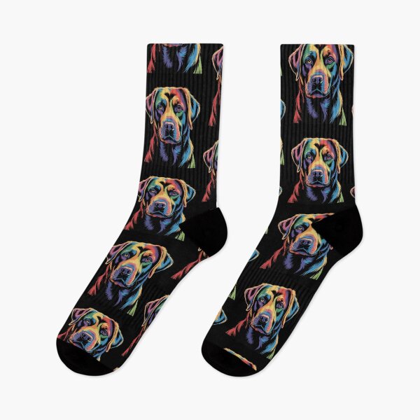 Item preview, Vibrant Pop Art Dog Portrait – Colorful Abstract Canine Artwork designed and sold by Gogetgiggles.