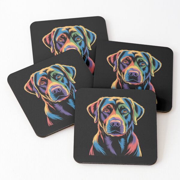 Item preview, Vibrant Pop Art Dog Portrait – Colorful Abstract Canine Artwork designed and sold by Gogetgiggles.