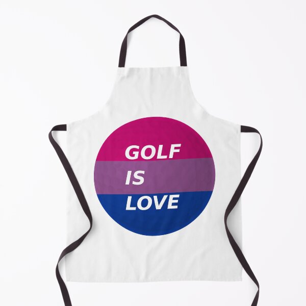 Item preview, Swing Pride: 'Golf is Love' Golf Ball for Bi-Golfers designed and sold by MKV Design.