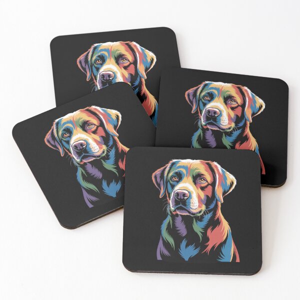 Item preview, Vibrant Pop Art Dog Portrait – Colorful Abstract Canine Artwork designed and sold by Gogetgiggles.