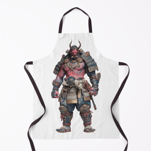 Item preview, Oni – The Demon Samurai of Japanese Mythology designed and sold by AlexLineArt.