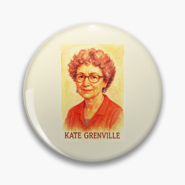 Item preview, Kate Grenville Australian Literary Icon designed and sold by Sarcastic designs.