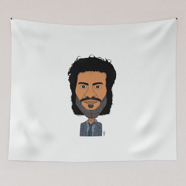 Item preview, Drawn portrait of Rachid Taha. designed and sold by Eric Sintès.