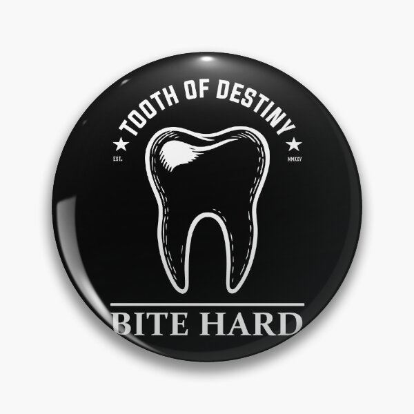 Item preview, Funny Teeth Design – Bite Hard designed and sold by RetroMaritalArt.