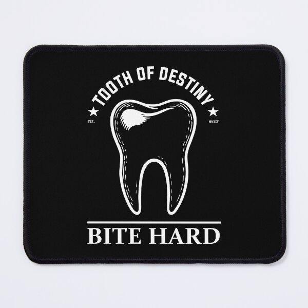 Item preview, Funny Teeth Design – Bite Hard designed and sold by RetroMaritalArt.