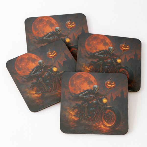 Item preview, Halloween Moto Rider. designed and sold by Les-Ink-Studio.