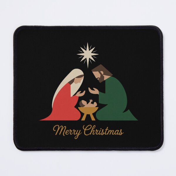 Item preview, Minimalist Geometric Nativity Scene Modern Christmas designed and sold by WikaKowalczyk.
