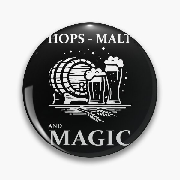 Artikelvorschau, Bier Design – Hops, Malt and Magic entworfen und verkauft von RetroMaritalArt.