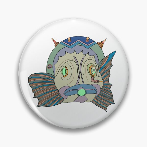 Item preview, Steampunk Deep-Sea Fish – Retro Futuristic Mechanical Creature Art designed and sold by Carmen Gomez.