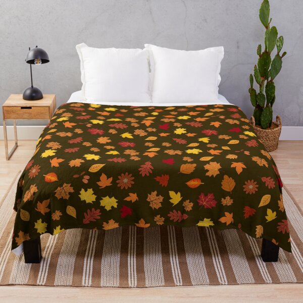 Item preview, Falling Autumn Leaves Pattern – Cozy Fall Season Design designed and sold by DeeLulu.