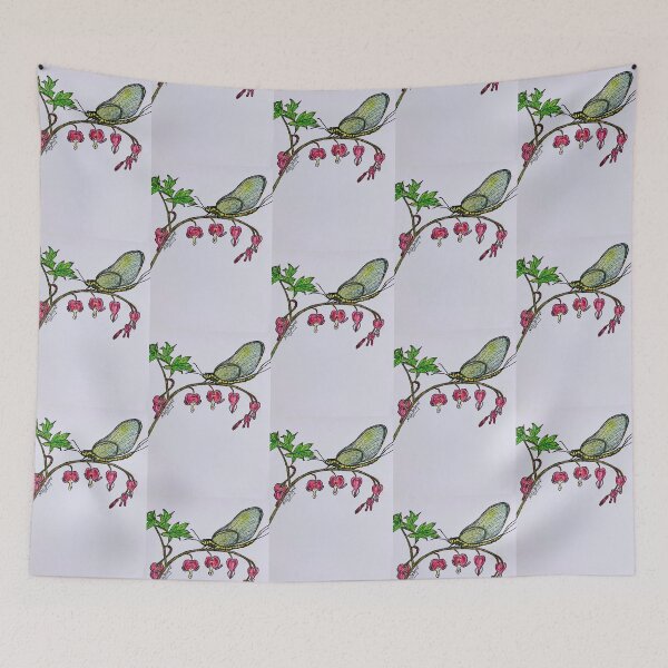Item preview, Mayfly Bleeding Hearts designed and sold by Thoughtfulbugs.