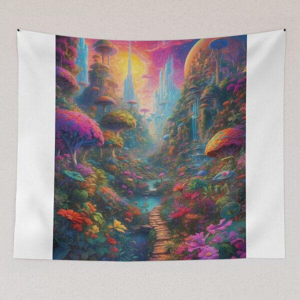 Item preview, Magical Realm of Flowers and Color﻿ designed and sold by Czerkiz.
