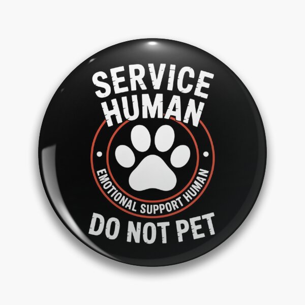 Item preview, Service Human – Emotional Support Human Funny Dog Quote designed and sold by Gogetgiggles.