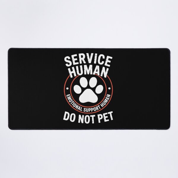 Item preview, Service Human – Emotional Support Human Funny Dog Quote designed and sold by Gogetgiggles.