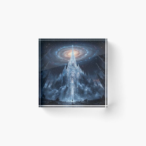Item preview, Celestial Spire Amidst Cosmic Wonders designed and sold by zzz888.