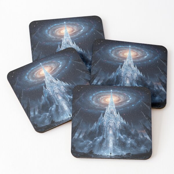Item preview, Celestial Spire Amidst Cosmic Wonders designed and sold by zzz888.