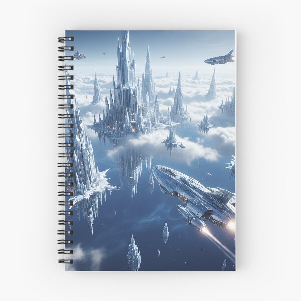Item preview, Majestic Crystal Spires Sky City designed and sold by zzz888.