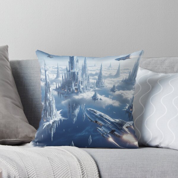 Item preview, Majestic Crystal Spires Sky City designed and sold by zzz888.