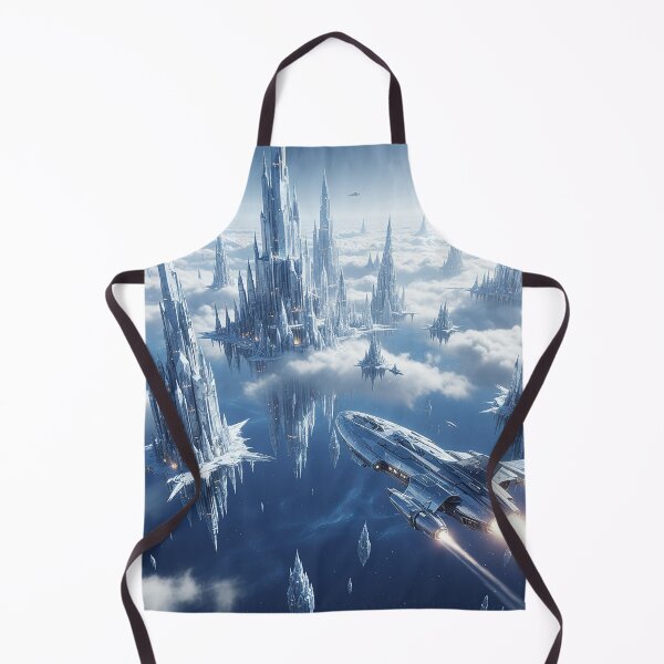 Item preview, Majestic Crystal Spires Sky City designed and sold by zzz888.