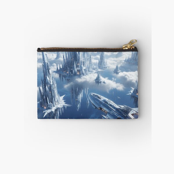 Item preview, Majestic Crystal Spires Sky City designed and sold by zzz888.