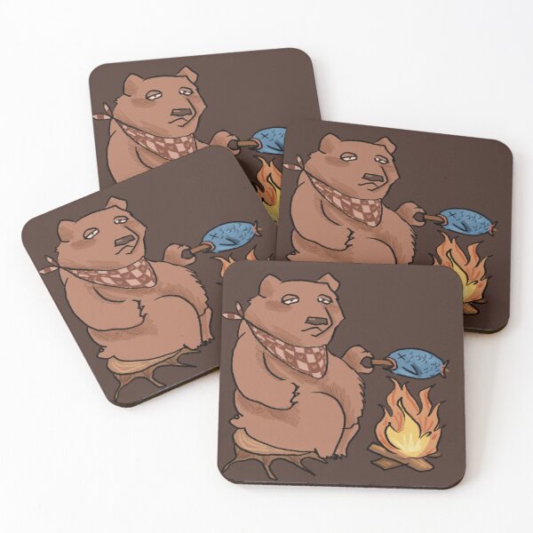 Item preview, Hungry Grizzly bear designed and sold by Kimiworld.