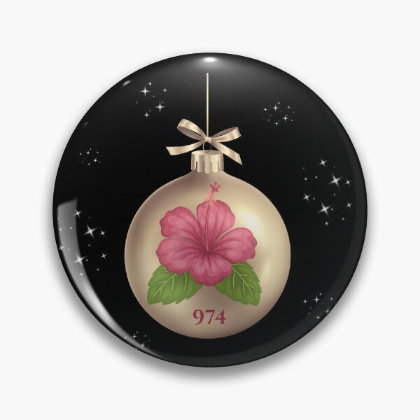 Item preview, Golden Hibiscus Ornament 974 designed and sold by KONTOUR-SOMIN.
