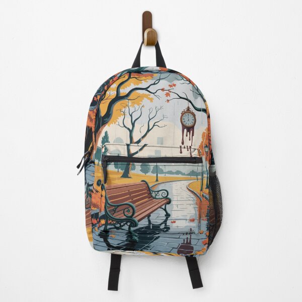 Item preview, Autumn day,style Salvador Dali oil paint. designed and sold by elegantpaterns.