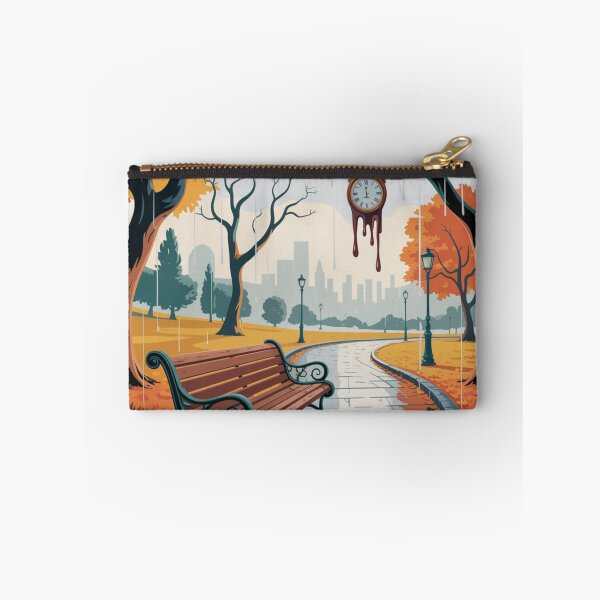 Item preview, Autumn day,style Salvador Dali oil paint. designed and sold by elegantpaterns.