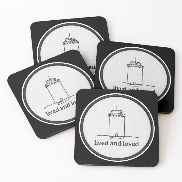 Item preview, White Tower of Thessaloniki – Lived and Loved designed and sold by DavinEmbroidery.