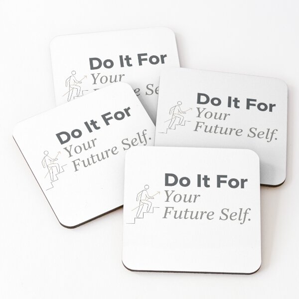 Item preview,  Do It For Your Future Self – Minimalist Self Growth Quote designed and sold by MofazStyle.