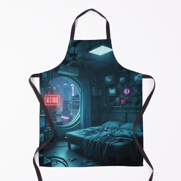 Item preview, Cyberpunk Sanctuary: Neon City View designed and sold by zzz888.
