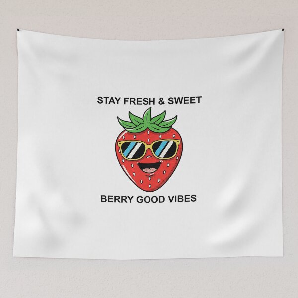 Item preview, Stay Fresh & Sweet | Funny Strawberry with Sunglasses Design designed and sold by ChameloX.