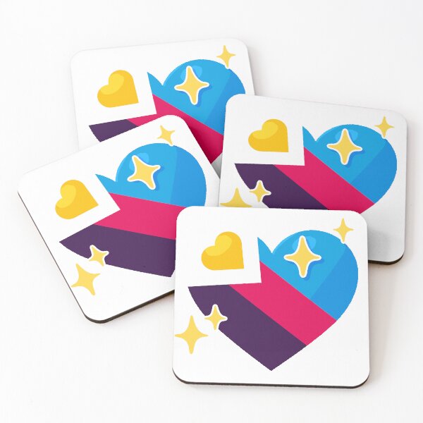 Item preview, Polyamory Pride Heart designed and sold by Queer Media Archive.