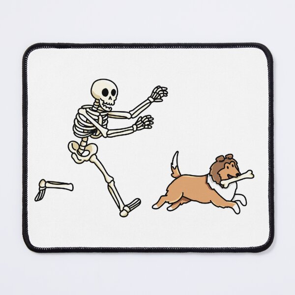 Item preview, Halloween Skeleton Puppy Rough Collie Sable designed and sold by Melissa Thereliz.
