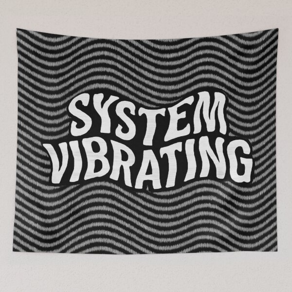 Item preview, System Vibrating – Modern Glitch Energy designed and sold by Boldolka.
